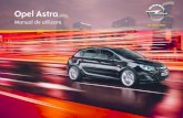 Manual Astra j - Opel