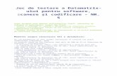OSMR - Serializare Medicamente · Web viewJoc de testare a Datamatrix-ului pentru software, scanere și codificare – NR. 5 Acest document este adresat utilizatorilor finali, editorilor