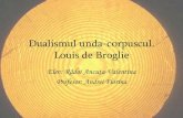 Dualismul unda-corpuscul. Louis de Broglielicped.ro/resurse/manuale/florina/resurse/1_reprezentari... · 2018. 5. 4. · corpusculara si ondulatorie (aceasta fiind proprie luminii).