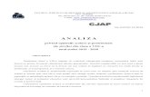 Analiza OSP 2019-2020 - CJRAE Buzau...curs de zi Lic. Tehnologic zi - 11 Profil mecanică tehnician transporturi – 9 tehnician electrician - 2 Liceal, Curs seral Lic. Tehnologic