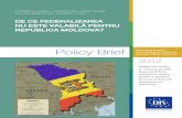 Policy Brief · 2012. 7. 5. · conţină o referinţă la idis „viitorul”. 5 de ce federalizarea nu este valabilĂ pentru ... transnistreanĂ. viziune din republica moldova”