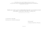 IMPLICAȚII ALE CODURILOR DE GUVERNANȚĂ ASUPRA ......Concluzii și recomandări 4.2. Implicații ale adoptării codurilor de guvernanță asupra interdependenței piețelor de capital