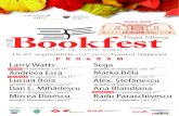 Bookfest Tîrgu Mureș · 2019. 8. 26. · Bookfest Tîrgu Mureș . vă face programul în acest weekend. Lansări de carte și discuții cu personalitățile lumii culturale din
