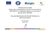 REGIO 2014-2020 Rolul documentatiilor tehnico-economice ......Reabilitare/ modernizare/ construcție infrastructura de educație 53,19 APL, Universități AP 12 – Asistență tehnică