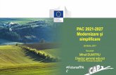 PAC 2021-2027 Modernizare și simplificare - EurActiv · 2018. 3. 27. · 16 Nevoie crescută de noi veniți în sector o Implicații/idei pentru viitorul CAP § Înnoirea generațională