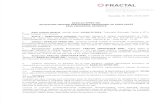 Fractal Insolventa · 2019. 7. 25. · FRACTAL Conform articolului 14 al OUG 80/2013 privind taxele judiciare de timbru, cererile de admitere a creantelor vor fi însotite de dovada