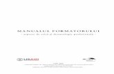 MANUALUL FORMATORULUI - pdf.usaid.gov