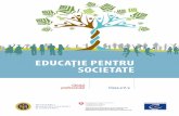 EDUCAȚIE PENTRU SOCIETATE - gov.md