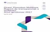 Grant Thornton Moldova Governanta Raport de transparență a ...