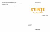 Stiinte ale naturii - Clasa 3 - Manual - Ioana Constantin ...