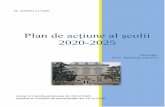 Plan de acţiune al şcolii 2020-2025
