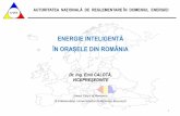 ENERGIE INTELIGENTĂ ÎN ORAȘELE DIN ROMÂNIA