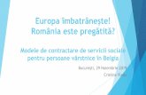 Europa îmbatrânește! România este pregătită?