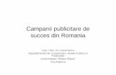 Campanii publicitare de succes din Romania