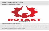 Manualul utilizatorului - Rotakt