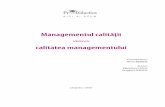 VERSUS calitatea managementului - ProDidactica