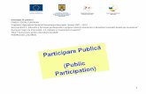 Participare Pu blică (Public Participation)