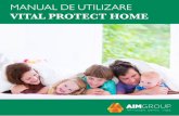 MANUAL DE UTILIZARE VITAL PROTECT HOME - AIM Group