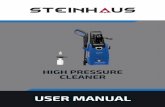 High Pressure Cleaner Operator Manual