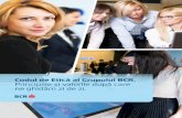 Codul de Etică al Grupului BCR. Principiile și valorile ...