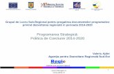 Programarea Strategică Politica de Coeziune 2014-2020