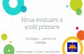 Noua evaluare a școlii primare - IC G. CENA
