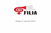 Raport anual FILIA 2014