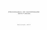 PROGRAMUL DE GUVERNARE 2017-2020 - Guvernul Romaniei