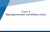 Curs 5 Managementul workflow-urilor