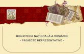 BIBLIOTECA NAŢIONALĂ A ROMÂNIEI - PROIECTE …