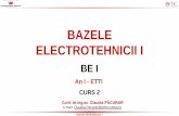 BAZELE ELECTROTEHNICII I - users.utcluj.ro