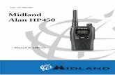 Staţie radio PMR UHF Midland Alan HP450