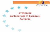 eTwinning parteneriate în Europa și România