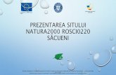 Prezentarea sitului Natura2000 ROSCI0220Săcueni