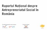 RaportulNaționaldespre AntreprenoriatulSocial în România