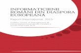 INFORMATICIENII ROMÂNI DIN DIASPORA EUROPEANĂ