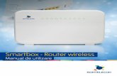 Manual utilizare router wireless Smartbox HG658 - Romtelecom