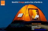 Beneficii Orange pentru tine si familia ta