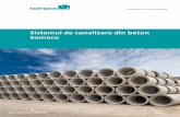Sistemul de canalizare din beton Somaco