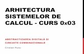 Arhitectura Sistemelor de Calcul - Curs 0x03