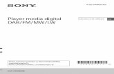 Player media digital Instrucţiuni de utilizare RO DAB/FM/MW/LW
