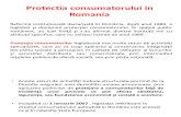 Protectia Consumatorului in Romania - Curs 1 - Principiile de bază ale protecţiei consumatorilor