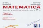 Preview Matematica-Exercitii Si Probleme Pentru Clasa a VI-A-Algebra-Geometrie