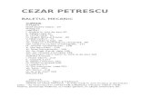 Cezar Petrescu - Baletul