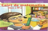 Caietde Matematica Clasa a IV-A