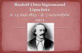 Rudolf Otto Sigismund Lipschitz