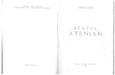 Aristotel - Statul atenian
