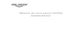 Masina de tuns gazon RURIS RX200/RX221 ... Operatii generale ¢‘« Cititi cu atentie intregul manual de
