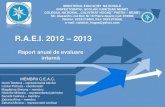 Arrows Blue Template - CEAC 2012-2013.pdf  Raport anual de evaluare ... P35 Existen£a i aplicarea
