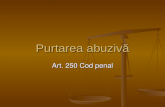Curs Nr. 12 Art. 250 - 253 Cod Penal New Prezentare Microsoft PowerPoint (2) (1)